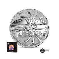 Jeux Olympiques de Paris 2024 - Natation - Monnaie de 10 Euros Argent - BE 2021