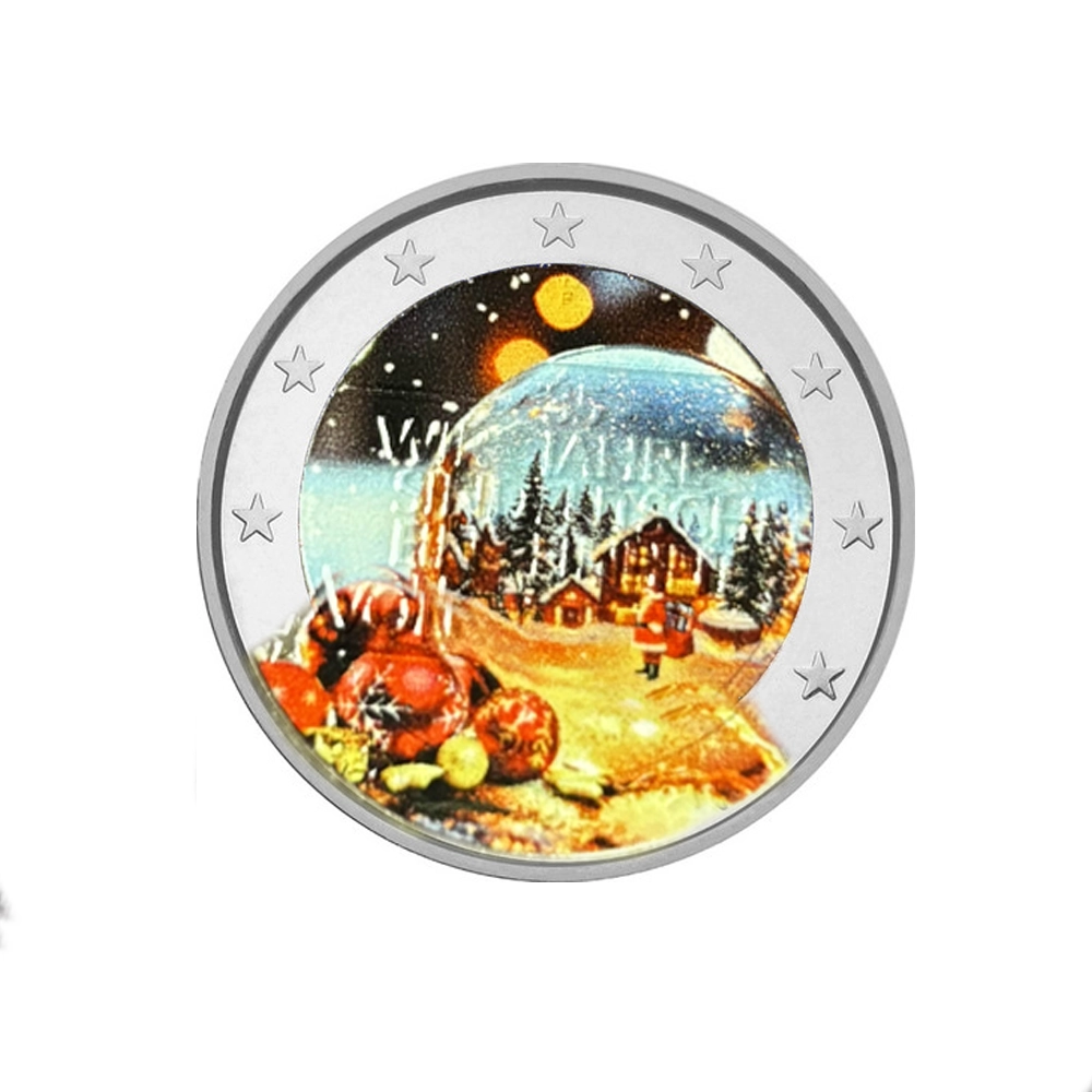 Pièce Commémorative Halloween – 30 G – 4 Cm – Motif Père Noël Et Sorcière – Collection Festive