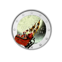Noël 2026 - 2 Euros Commémorative - Colorisée