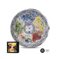 Chefs d'œuvres des musées 2025 - Plafond de l'Opéra Garnier - Monnaie de 250€ Argent 1/2 Kg - BU