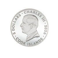 Seven Deadly Sins - Gluttony - Monnaie de 5 Dollars - BE 2026