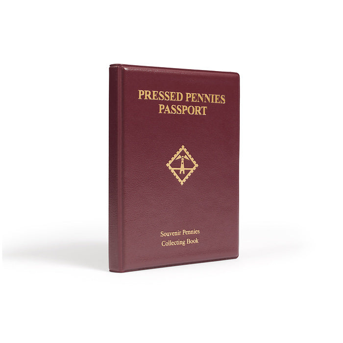 Passeport album de voyage pour 32 Pressed Pennies