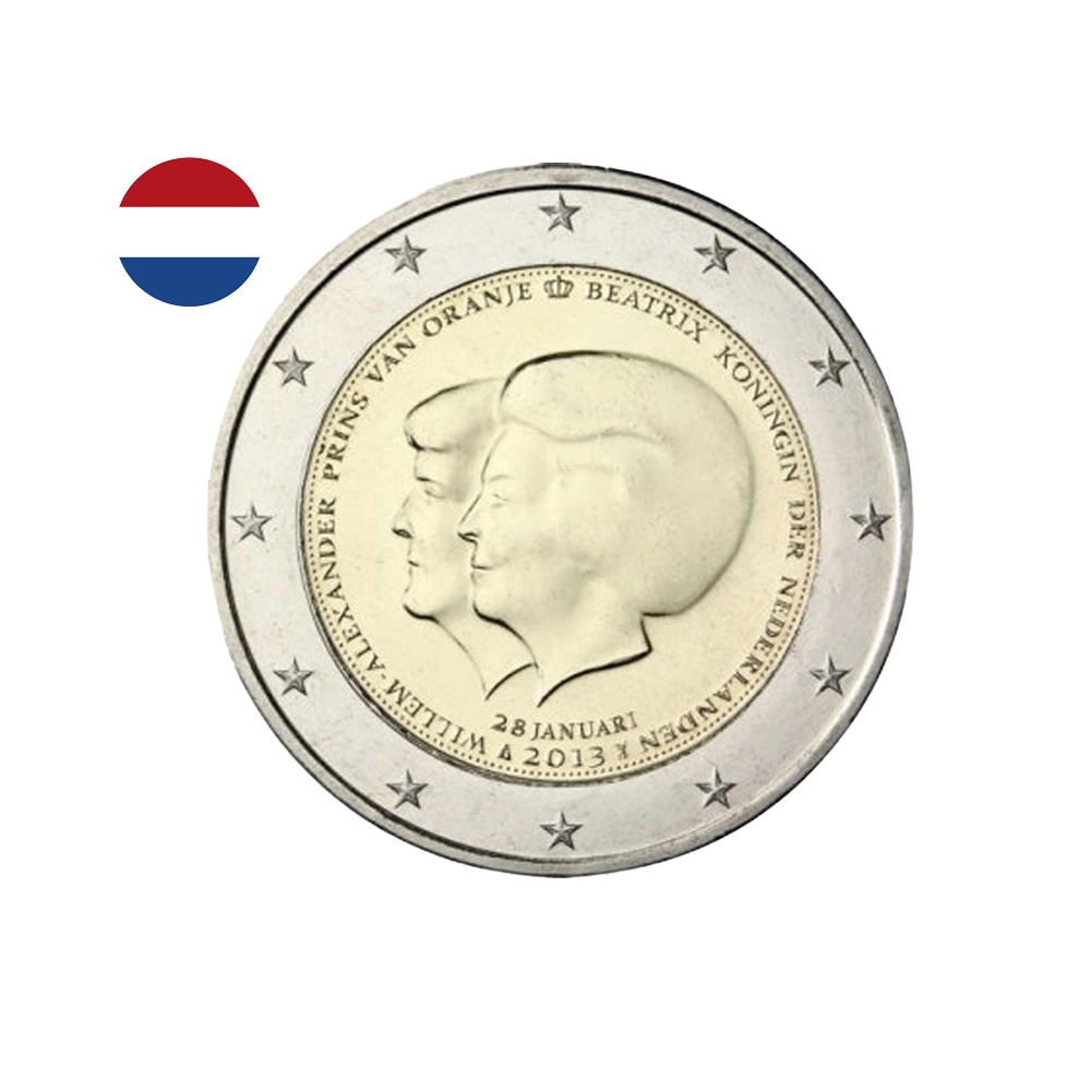 Pays-Bas 2013 - 2 Euro Commémorative - Abdication de la reine Beatrix
