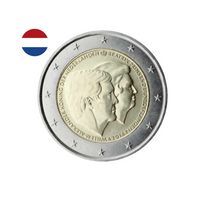 Pays-Bas 2014 - 2 Euro Commémorative - Double portrait