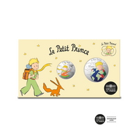 Le Petit Prince - Coffret Duo Monnaie de 10 Euros + 50 Euros Commémorative Argent Colorisée - 2026