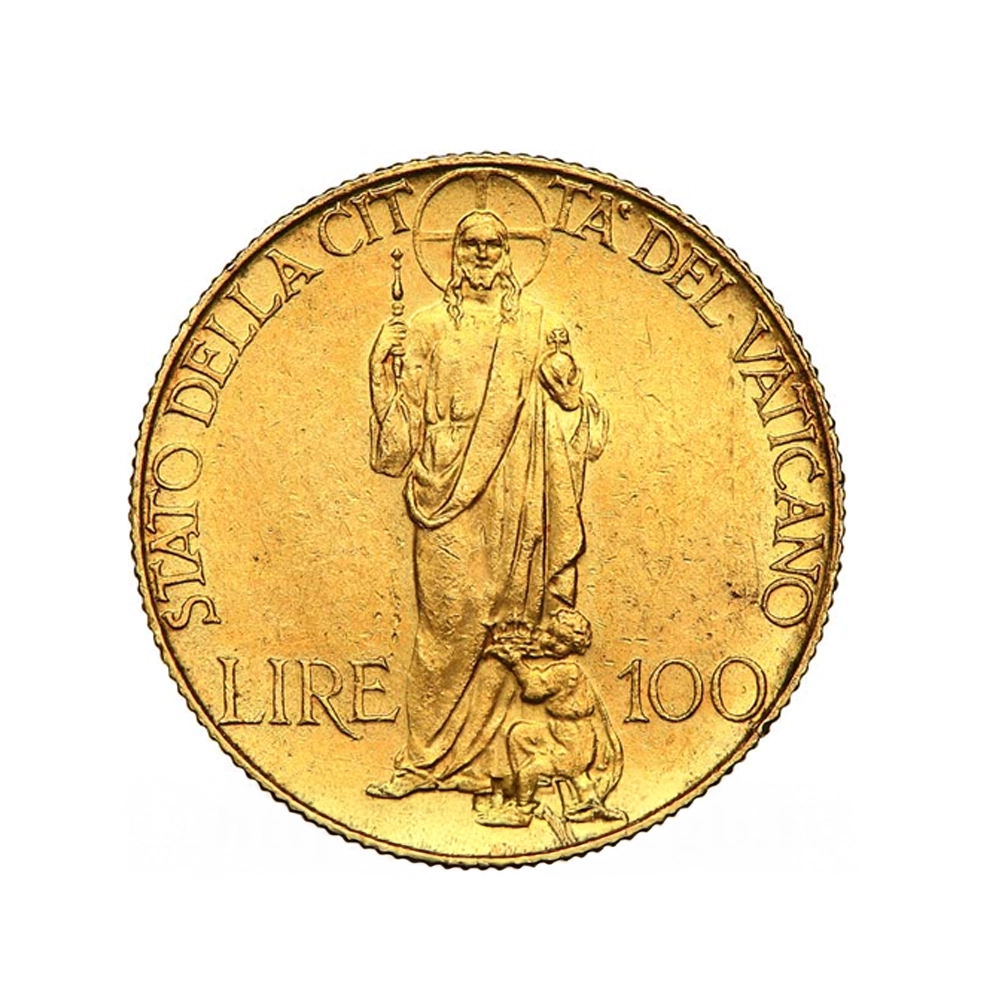 Pie XI - Monnaie de 100 Lires