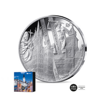 UNESCO - Cracovie & Varsovie - Monnaie de 10 Euros Argent - BE 2026