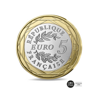 SPA - Les animaux préférés des Français - Monnaie de 5€ Bicolore - Variantes disponibles - 2026