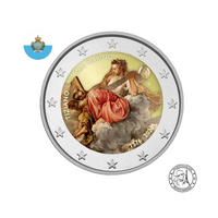 Saint-Marin 2026 - 2 Euros Commémorative - 450 ans de la mort de Titien - Colorisée