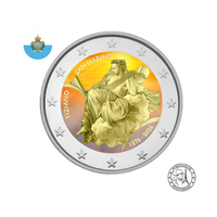 Saint-Marin 2026 - 2 Euros Commémorative - 450 ans de la mort de Titien - Colorisée