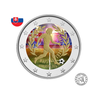 Slovaquie 2026 - 2 Euros Commémorative - Championnat d'Europe 1976 - colorisées