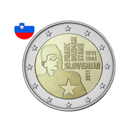 Slovénie 2011 - 2 Euro Commémorative - 100ème anniversaire de Franc Rozman