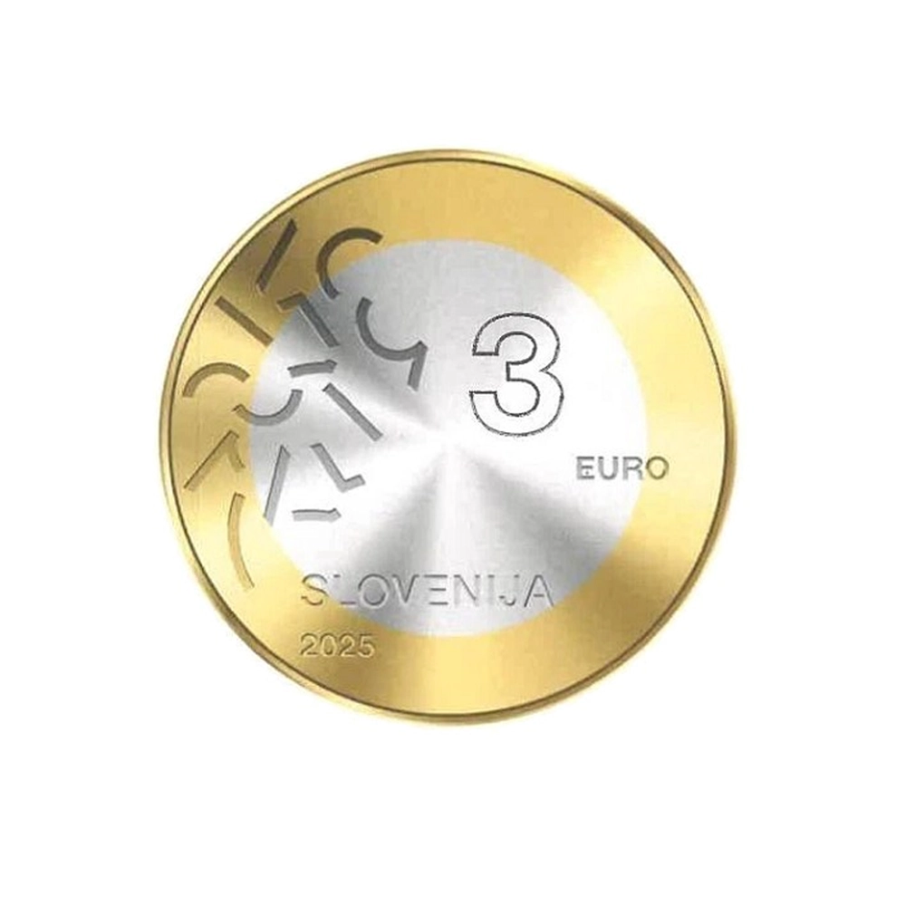 Slovénie 2025 - 3 Euro Commémorative - Capitale de la culture