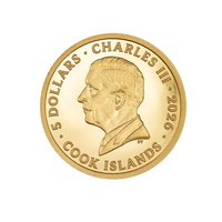 Legends - Savage Vikings - Monnaie d'un ½ grammes d'or - BE 2026