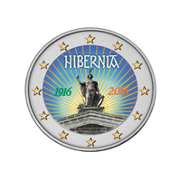 Irlande 2016 - 2 Euro Commémorative - Insurrection de Pâques - Colorisée