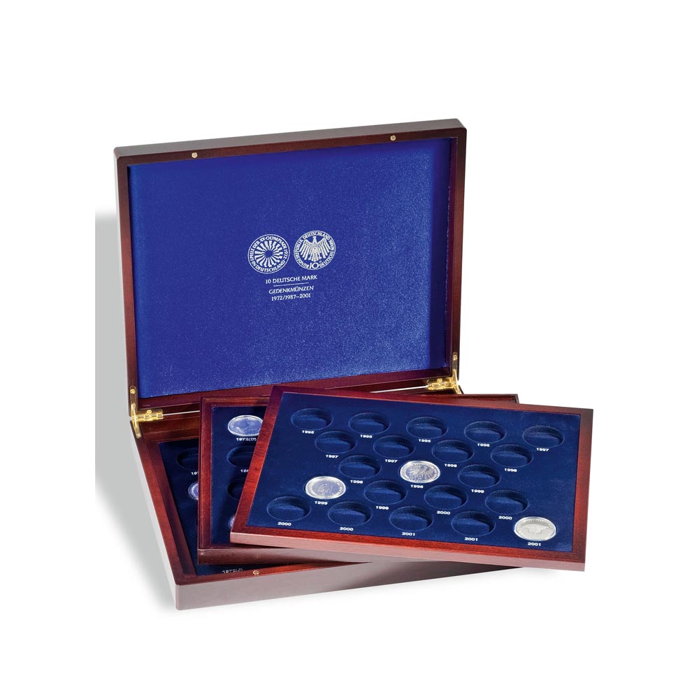 Coffret numismatique pour DM commémoratives en capsule