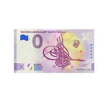 Billet souvenir de zéro euro - Sultan II. Abdulhamit Han'in Tugrasi - Turquie - 2022