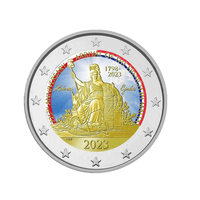 Malte 2023 - 2 Euro Commémorative - 225è Anniversaire de l'arrivée des français à Malte - Colorisée
