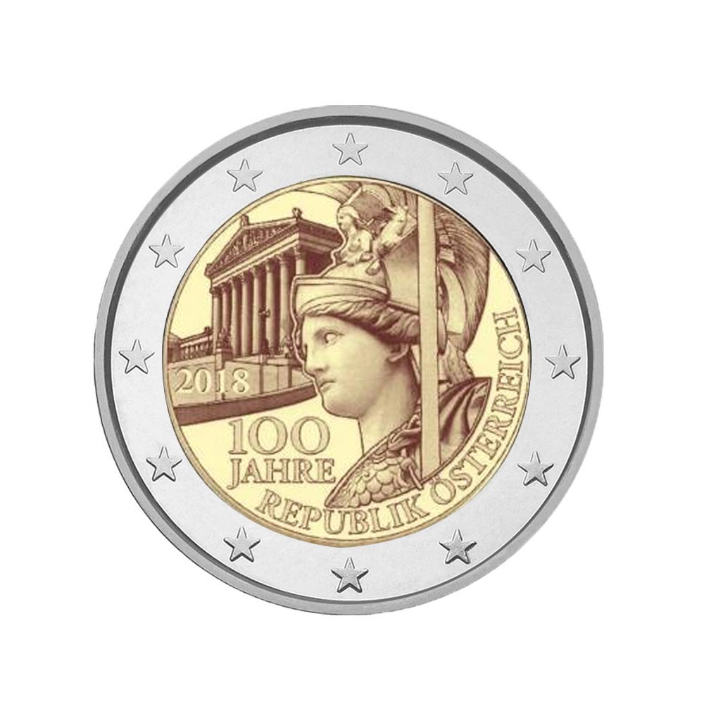 Miniset Autriche - Emission officielle - BU 2018