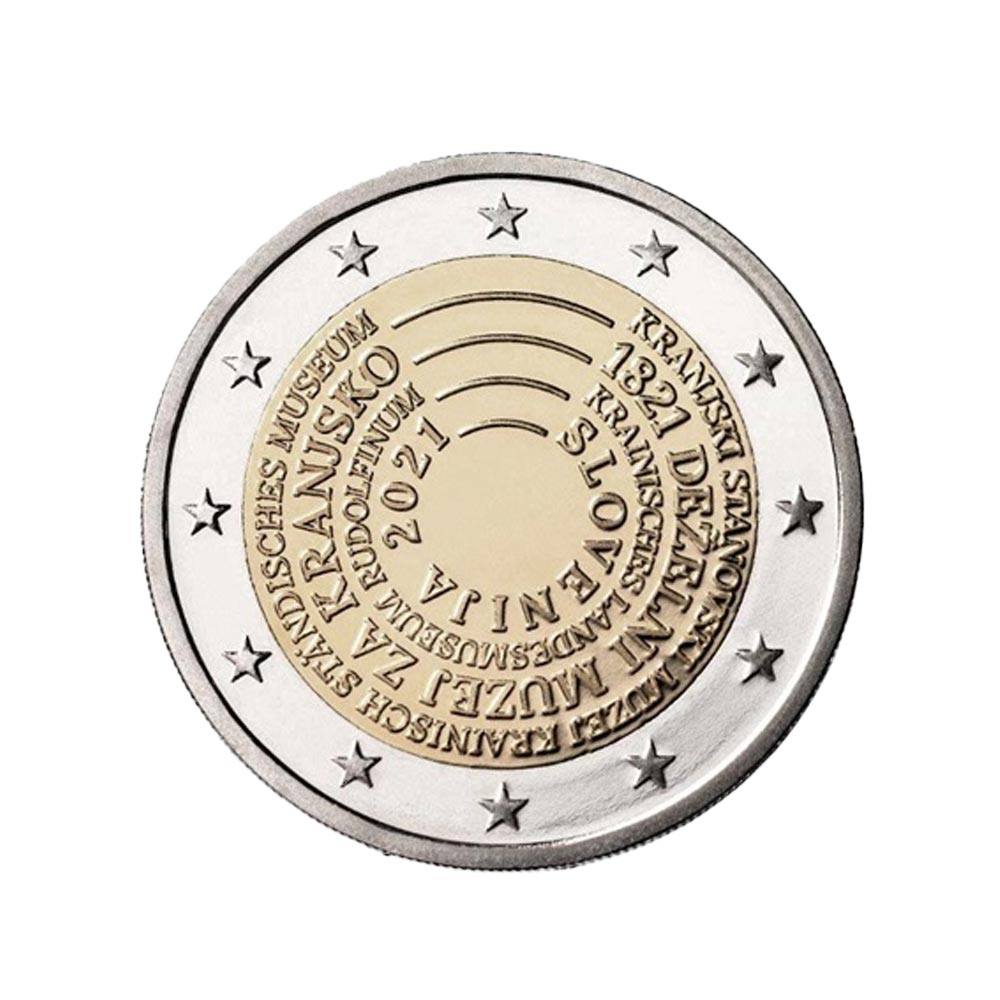 Miniset Slovénie  - Zbirka evrokovancev - BU 2021