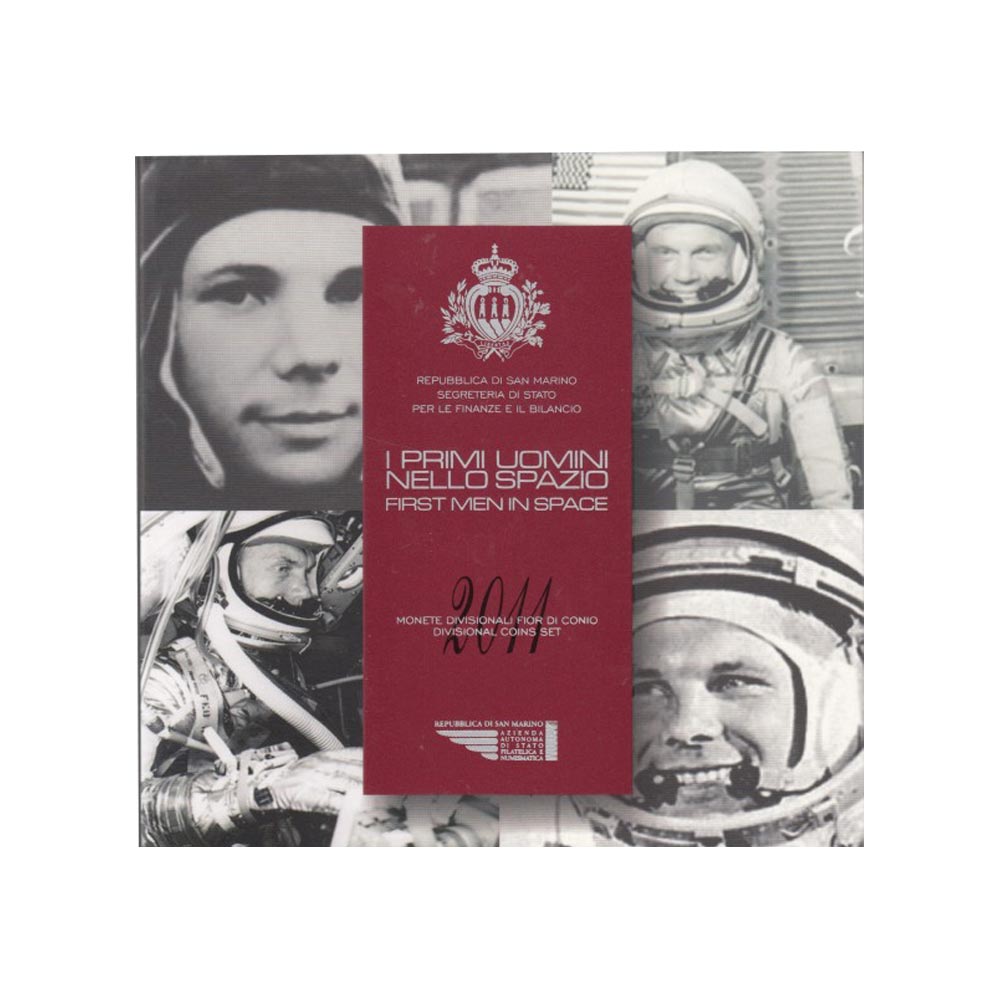 Saint-Marin 2011 - Miniset Primo Uomini nello Spazio - FDC