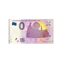 Billet souvenir de zéro euro - Kloster Marienstern - Allemagne - 2019