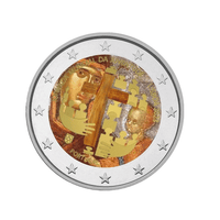 Portugal 2023 - 2 Euro Commémorative - Journée Mondiale de la Jeunesse Lisbonne - Colorisée