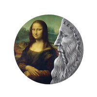 Leonard de Vinci - World's Greatest Artists - Monnaie de 10 Cedis - Antique Finish 2019