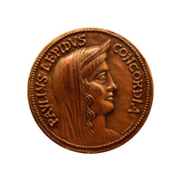Médaille Paulus Lepidus Concordia - Assonummus Association National Entre Commer
