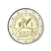 2 euro italie 2015 expo milan