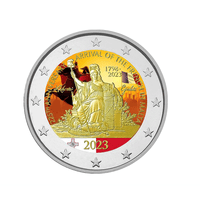 Malte 2023 - 2 Euro Commémorative - 225è Anniversaire de l'arrivée des français à Malte - Colorisée