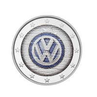 Marques de voiture (variantes disponibles) - 2 Euros Commémorative - Colorisée