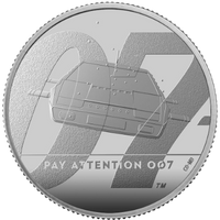 James Bond - Monnaie de 5£ Argent - UK - BE 2020