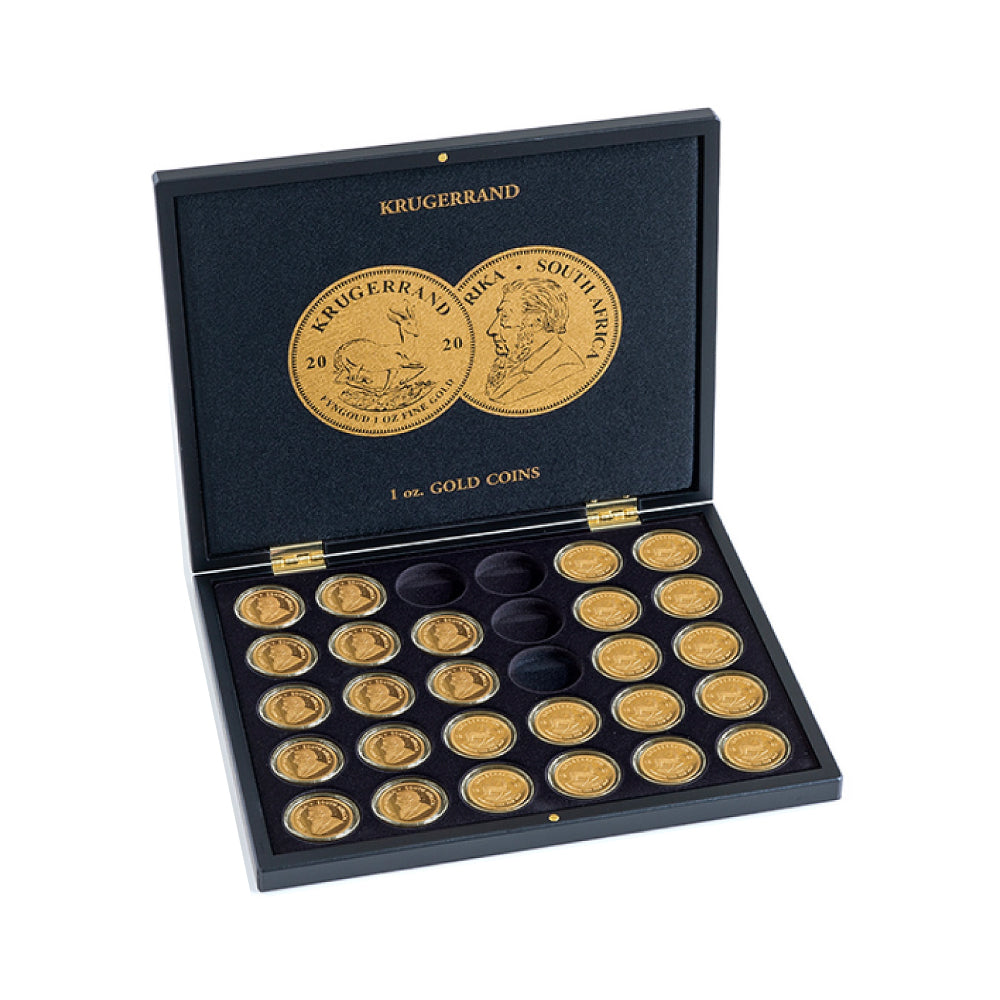 Coffret Volterra pour Monnaies en Or "Krügerrand Gold"