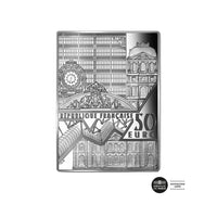 Le Bassin aux Nymphéas - Claude MONET - Monnaie de 50 Euro Argent BE - 2022