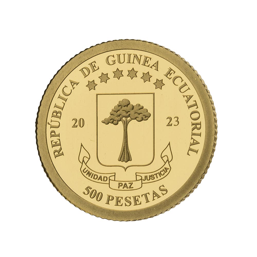 Love & Harmony - Swans - Monnaie de 500 Pesetas - BE 2023
