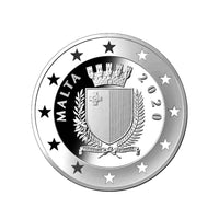 Malte 2020 - 5 Euro Commémorative - 50è anniversaire des Forces Armées de Malte - BE Colorisée