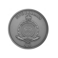 Pierrot - Monnaie de 5 Dollars Argent 2 Oz - 2023