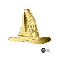 Harry Potter - Monnaie de 200€ Or - 1 Oz - Choixpeau Magique - Qualité BE 2022