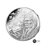 Curtiss P-40 - Monnaie de 10€ Argent - BE 2023