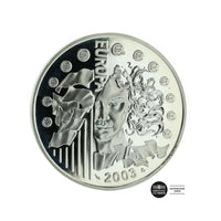 Europa - Monnaie de 1,5€ Argent - BE 2003