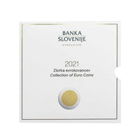 Miniset Slovénie - Zbirka evrokovancev - BU 2021