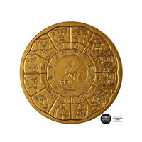 monnaie de paris année du tigre 2022 1/4 euro