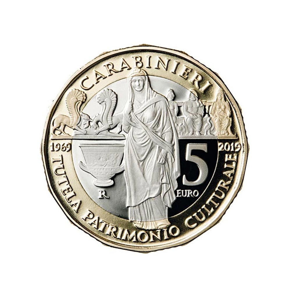 Italie - 50è anniversaire de la fondation du Commandement des Carabiniers - BE 2019