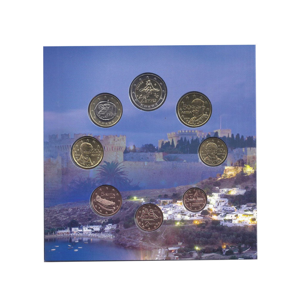 Miniset Grèce - Rhodes - BU 2018