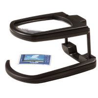 LOUPE POLYVALENTE TWIST AVEC UN GROSSISSEMENT DE 3 ET ÉCLAIRAGE LED - pieces-et-monnaies.com