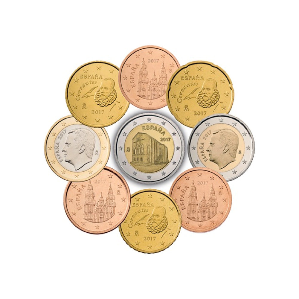 Miniset Espagne - 25 ans du Traité de Maastricht - BU 2017