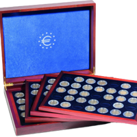 COFFRET VOLTERRA QUATTRO DE LUXE POUR 140 PIÈCES DE 2 EUROS - pieces-et-monnaies.com