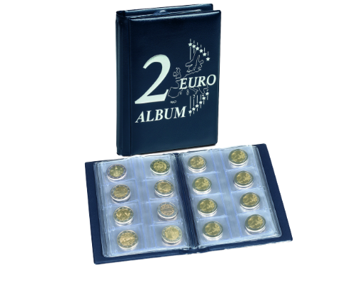 ALBUM DE POCHE ROUTE 2-EURO POUR 48 PIÈCES DE 2 EUROS - pieces-et-monnaies.com