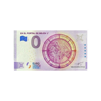Billet souvenir de zéro euro - En el Portal de Belén - Espagne - 2021